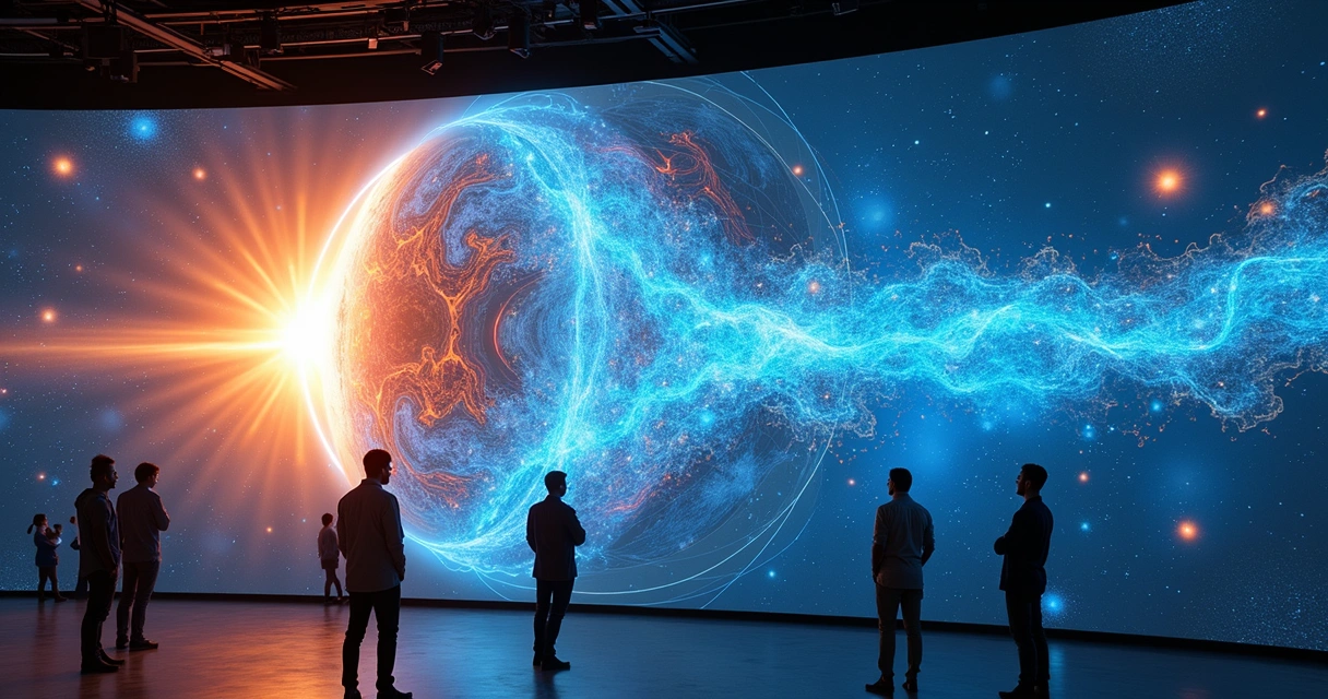 Simulação computacional da atmosfera de Júpiter 