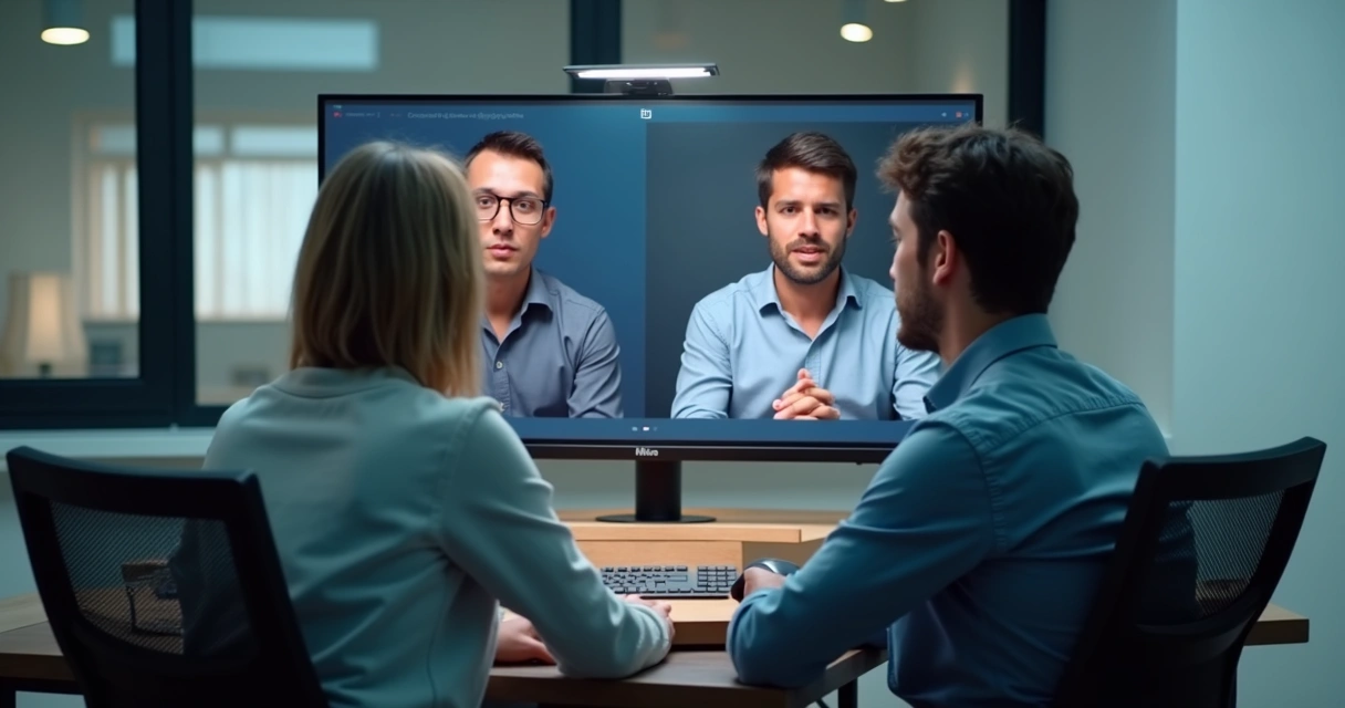 Simulação de gestão de conflitos em treinamento online 