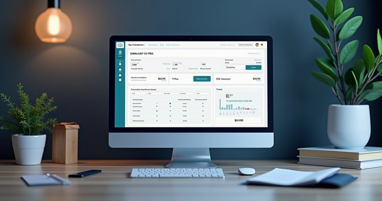 Simulação de cálculo de preço em plataforma digital