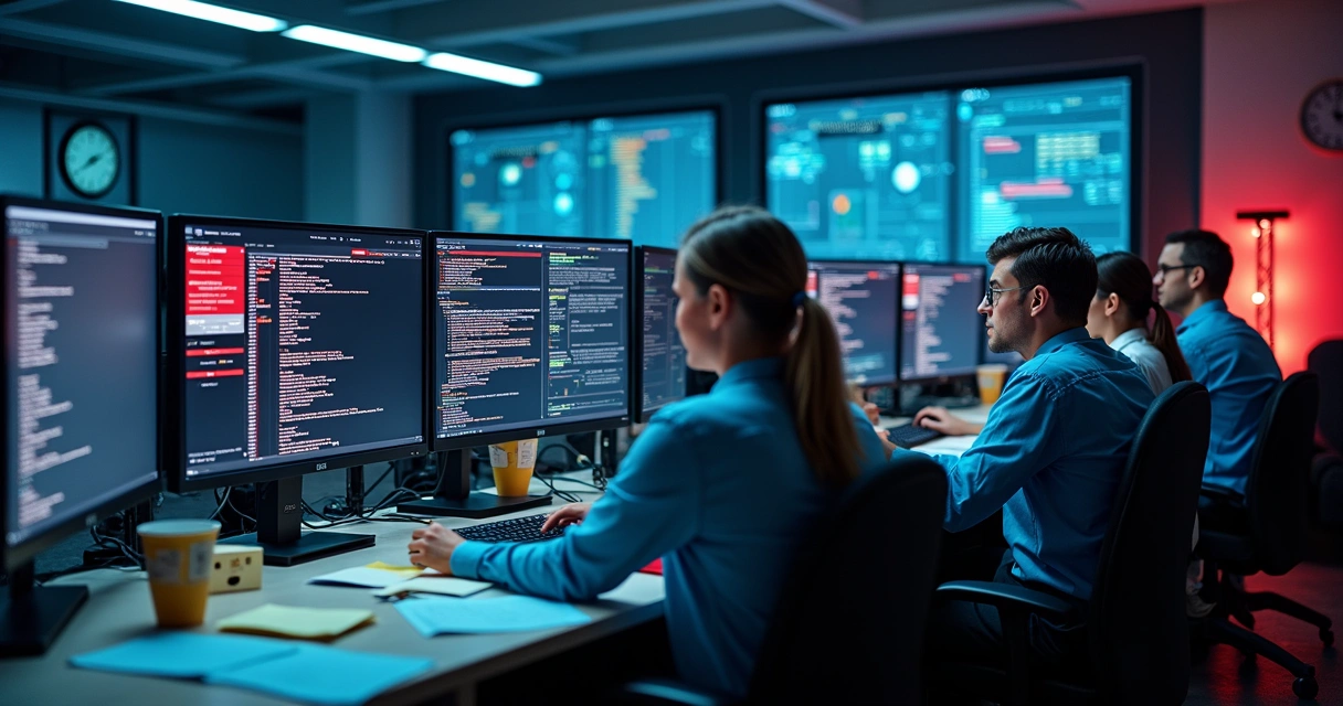 Simulação de teste de disaster recovery em ação 