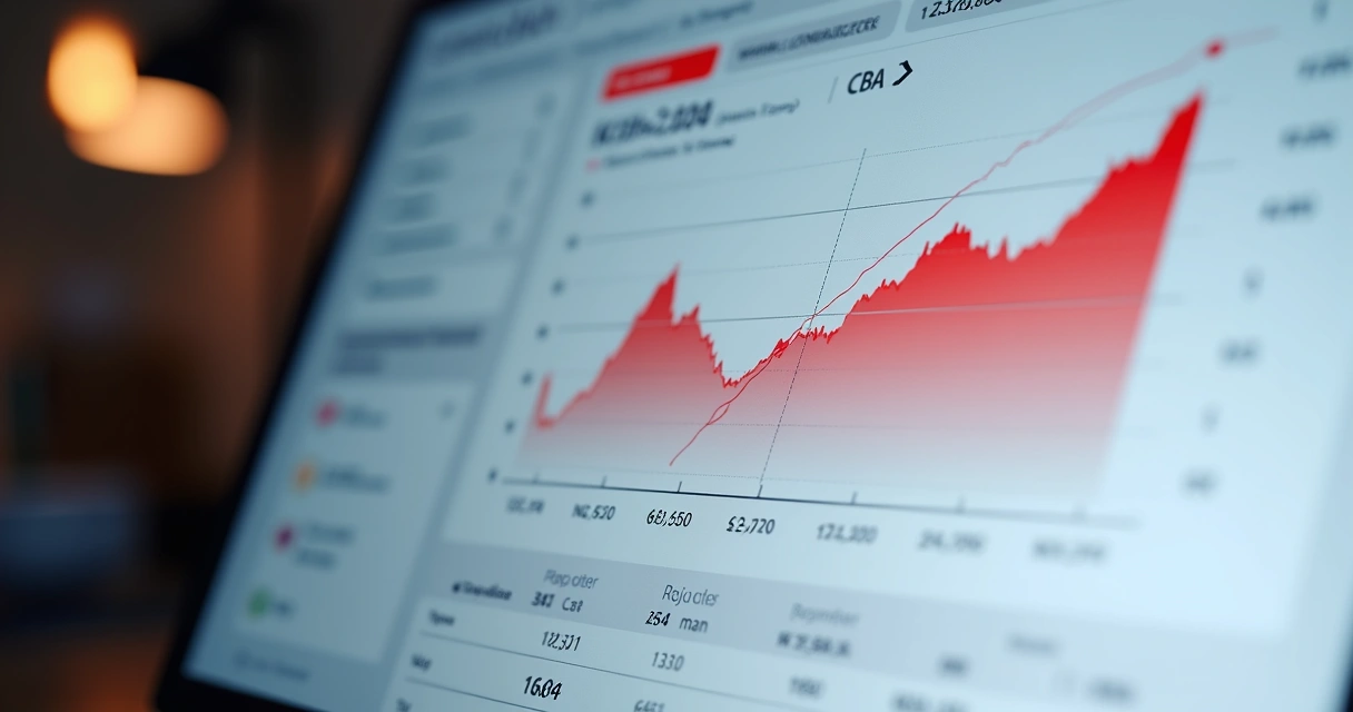 Alerta visual em gráfico digital mostrando CPA subindo além do previsto 