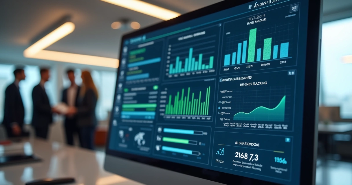 Tela de computador exibindo sistema ATS analisando currículos digitalmente 