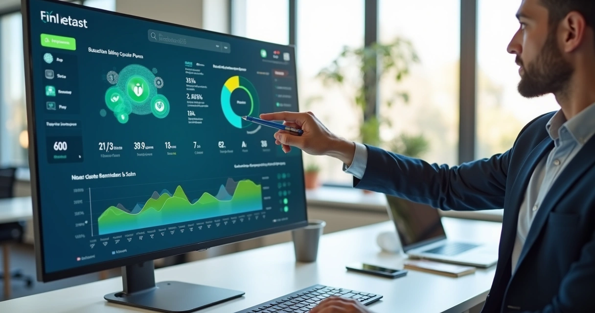 Dashboard de sistema de cobrança automatizado com gráficos e alertas financeiros 