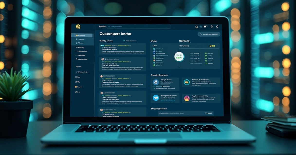 Dashboard robusto de sistema de atendimento online 