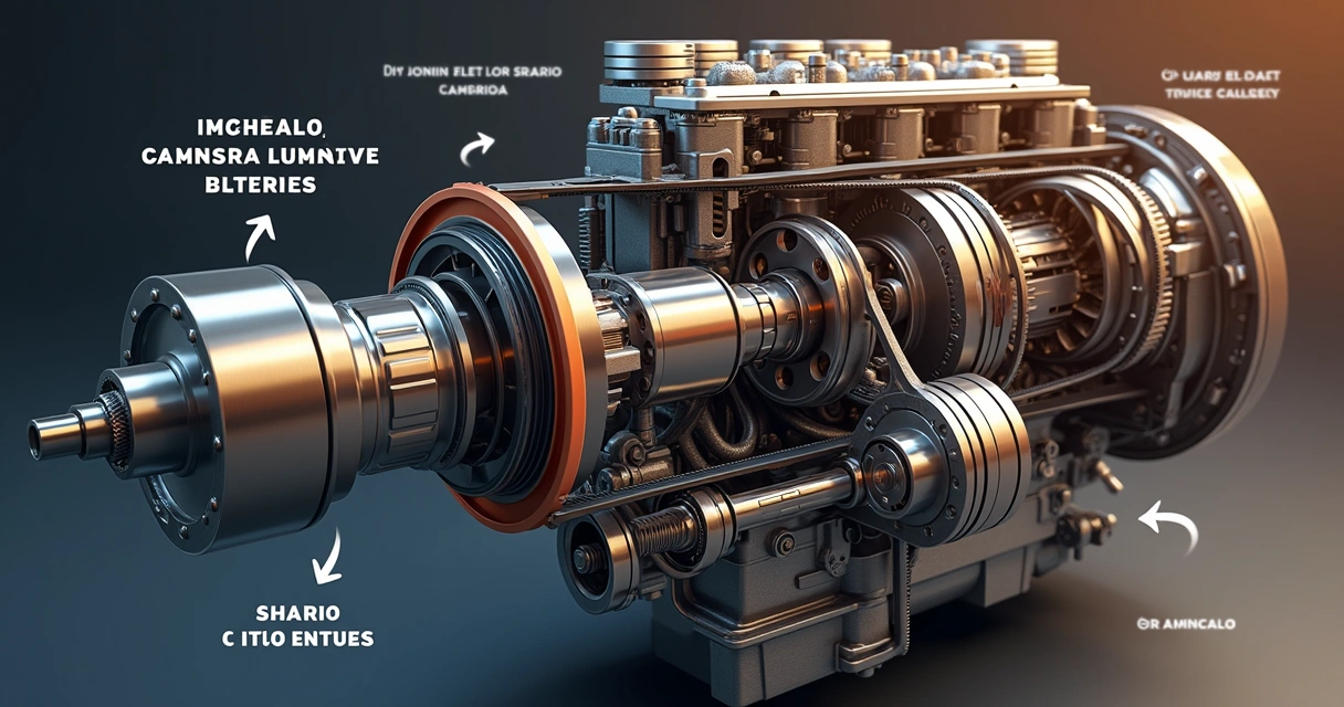 Componentes do sincronismo do motor com foco na correia dentada 