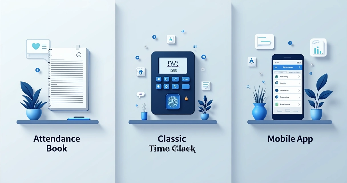 Tipos de sistemas de registro de ponto 