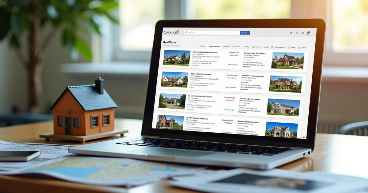 Site imobiliário com lista de imóveis atualizada 