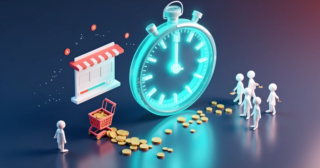 Velocidade de site: como cada segundo perdido custa dinheiro real para PMEs