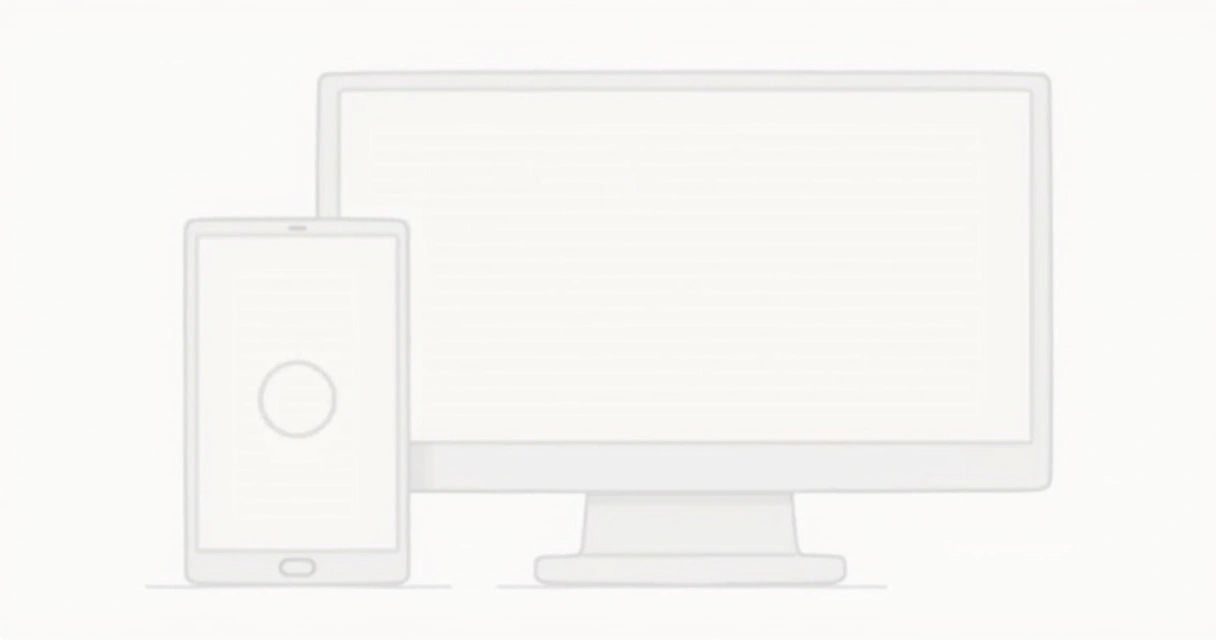 Design de site responsivo em celular e desktop 