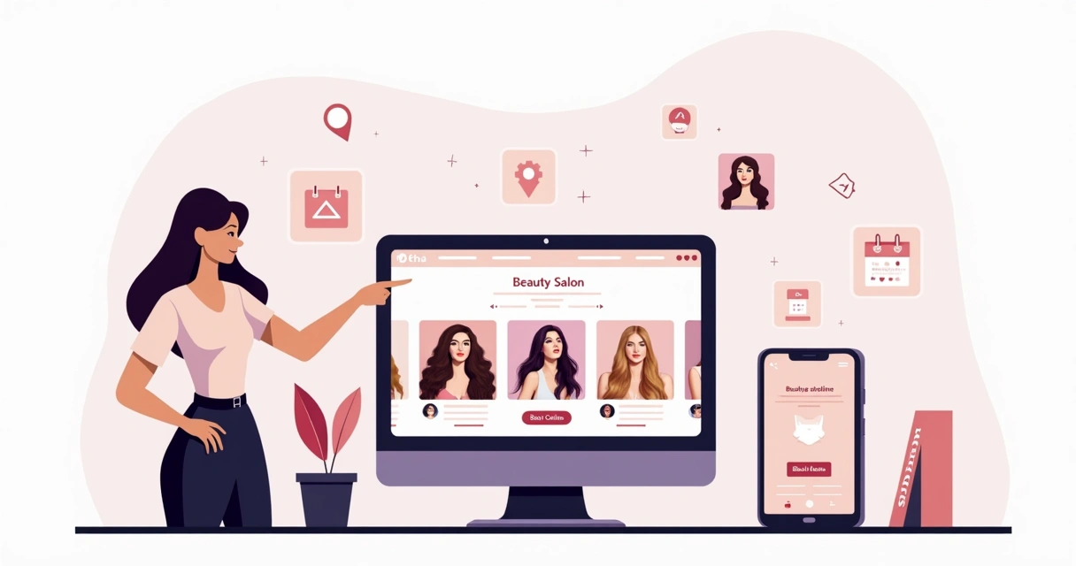 Como criar um site de salão de beleza: guia simples e completo