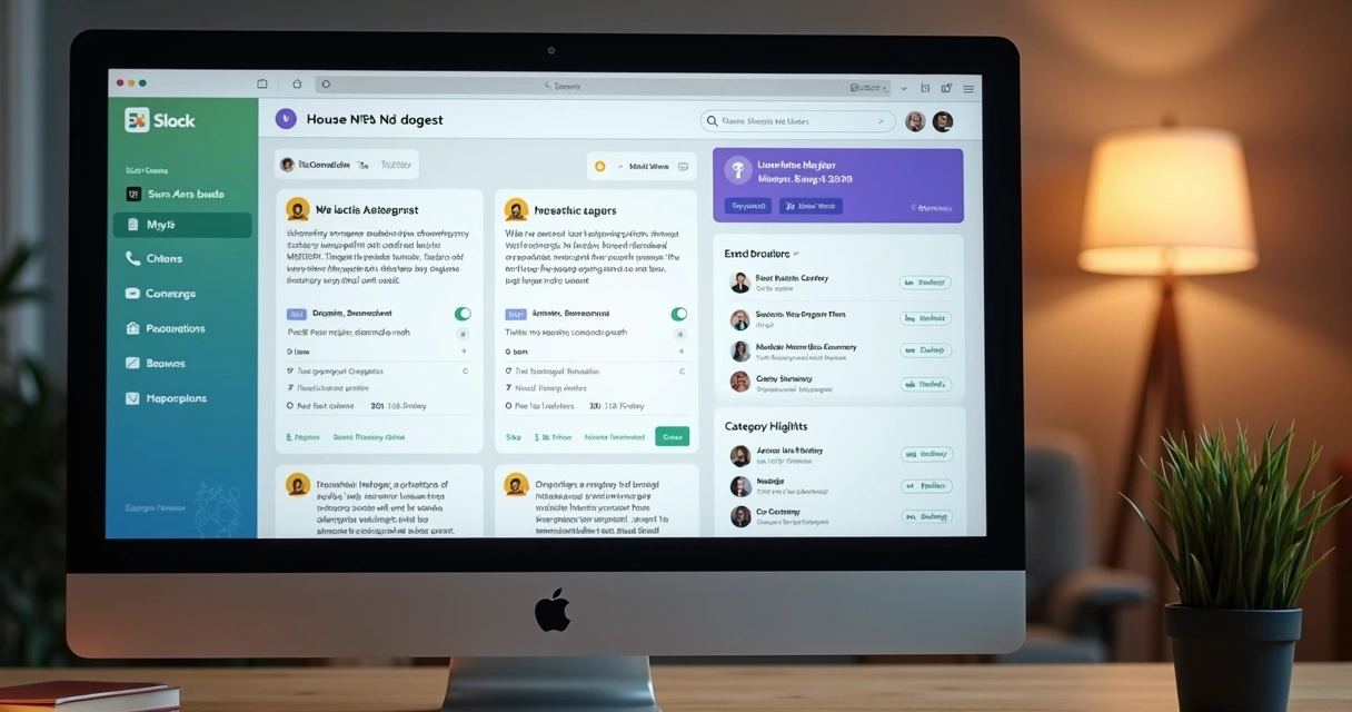 Slack channel with weekly NPS digest, top feedback, and action items 