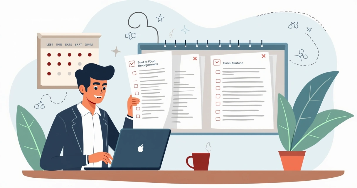 Small business owner deciding on CLM software