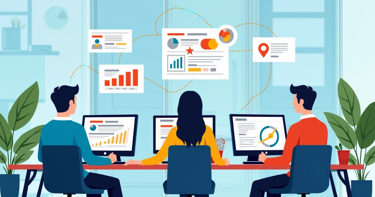 Sales team using digital quoting tools with approvals syncing automatically 