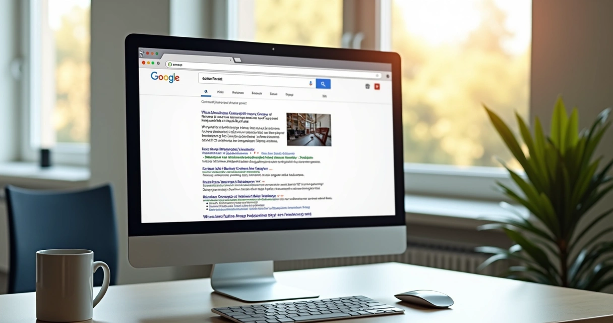 Interface do Google exibindo um snippet destacado na posição zero nos resultados de busca 