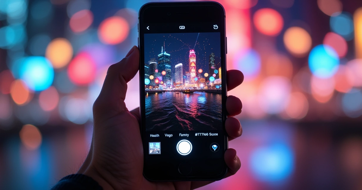 Trimmed social media video with subtitles and hashtags on a mobile screen. 