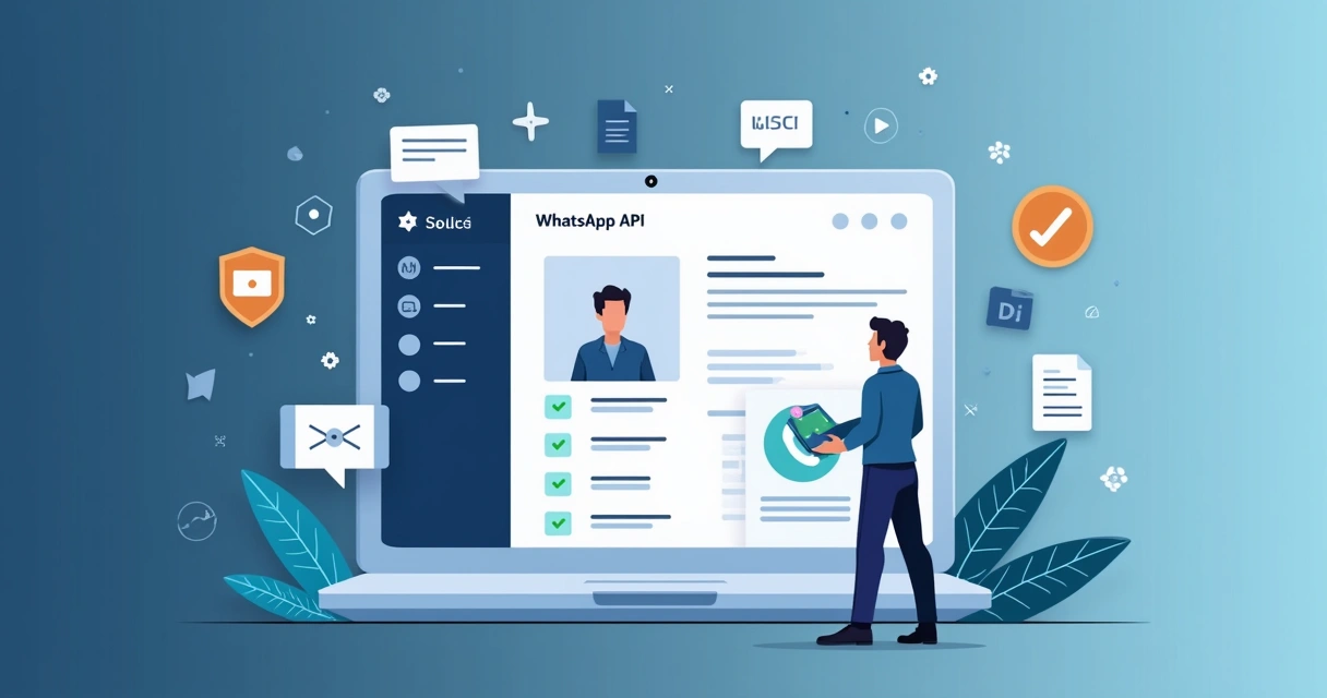 Formulario de solicitud de API de WhatsApp Business por una empresa 