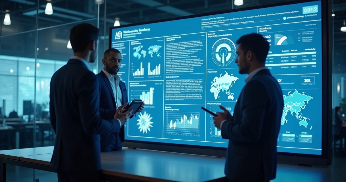 Equipe de TI personalizando painel de IA conforme necessidades do cliente 