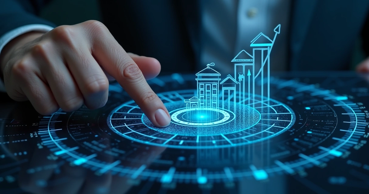Interface digital mostrando criação de banco digital no-code com gráficos, integração de pagamentos e automação financeira 