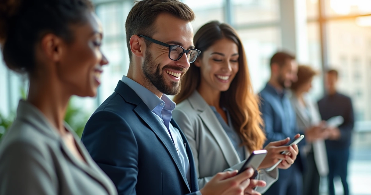 Clientes satisfeitos após atendimento automatizado por IA 