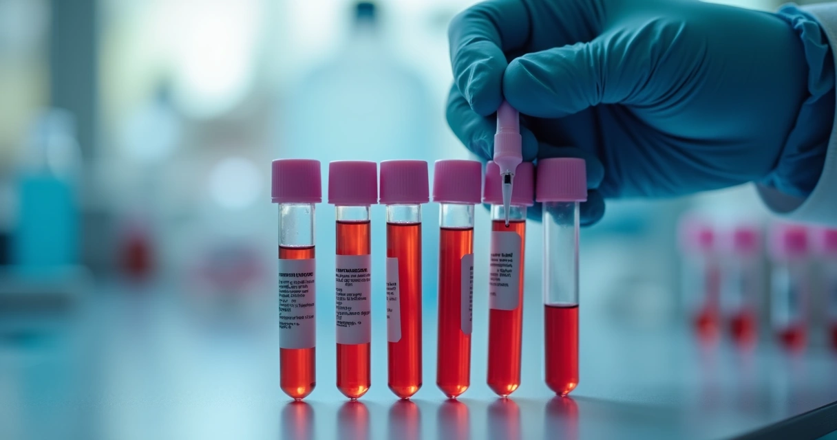 Tubos de coleta de sangue para exames de sorologia de PrEP