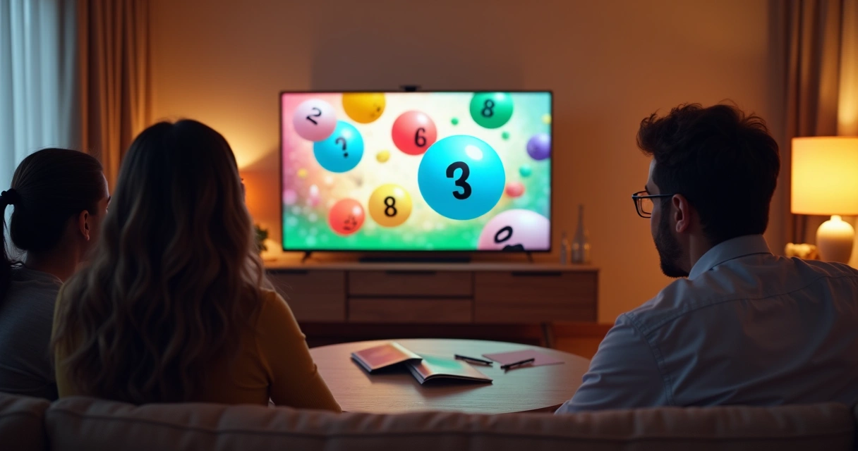 Tela com sorteio ao vivo da Lotofácil e resultados aparecendo 