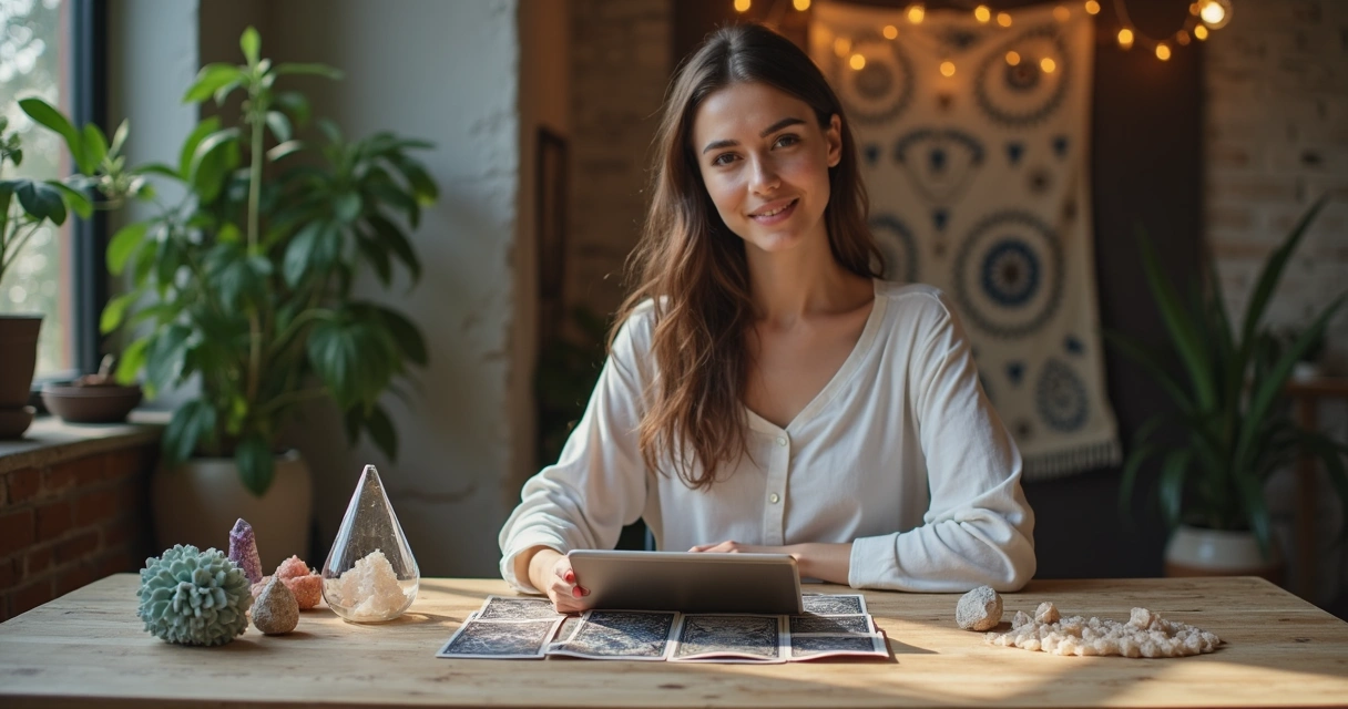 Spiritual reader promoting services online 