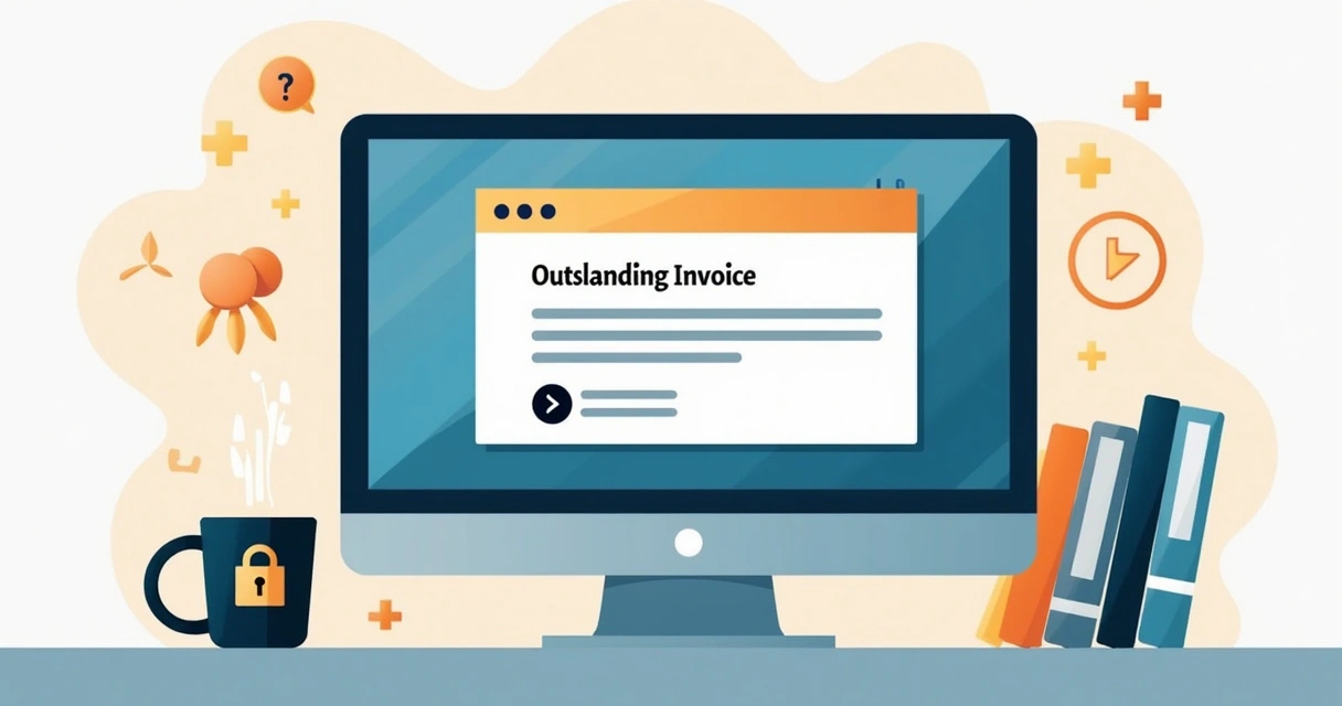 Spoofed invoice email in inbox 