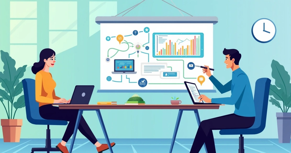 Time pequeno de tecnologia programando e integrando sistemas com inteligência artificial