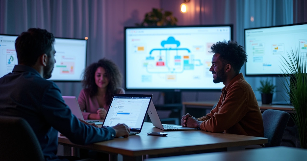 Startup team cloud landing zone collaboration 