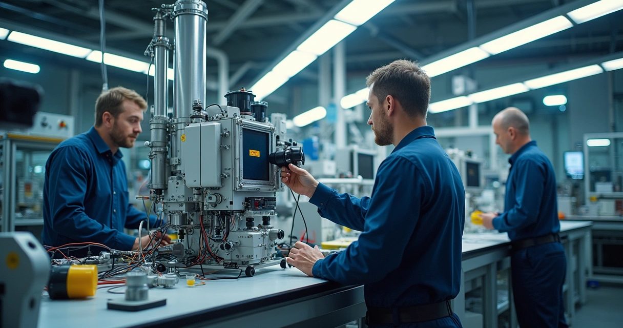 STELES montado no laboratório para testes 