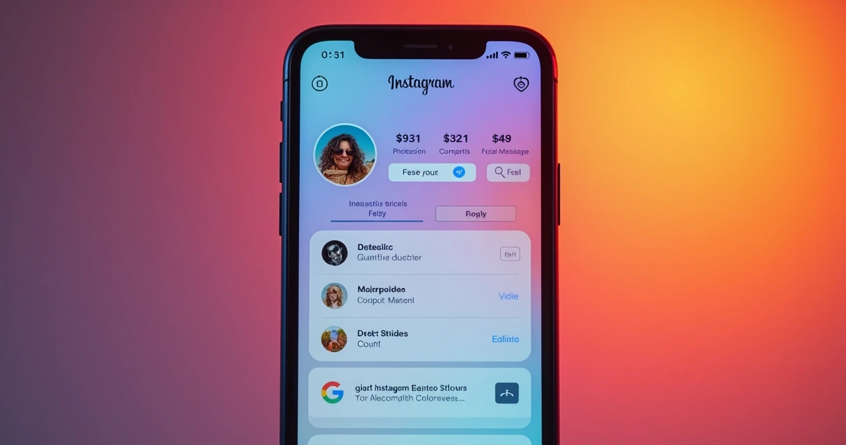 Tela de celular mostrando stories do Instagram com enquete e botão de pergunta 
