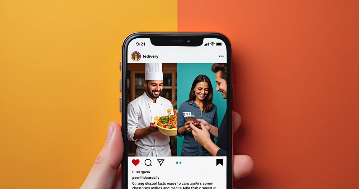 Story de Instagram sobre entrega rápida e econômica 