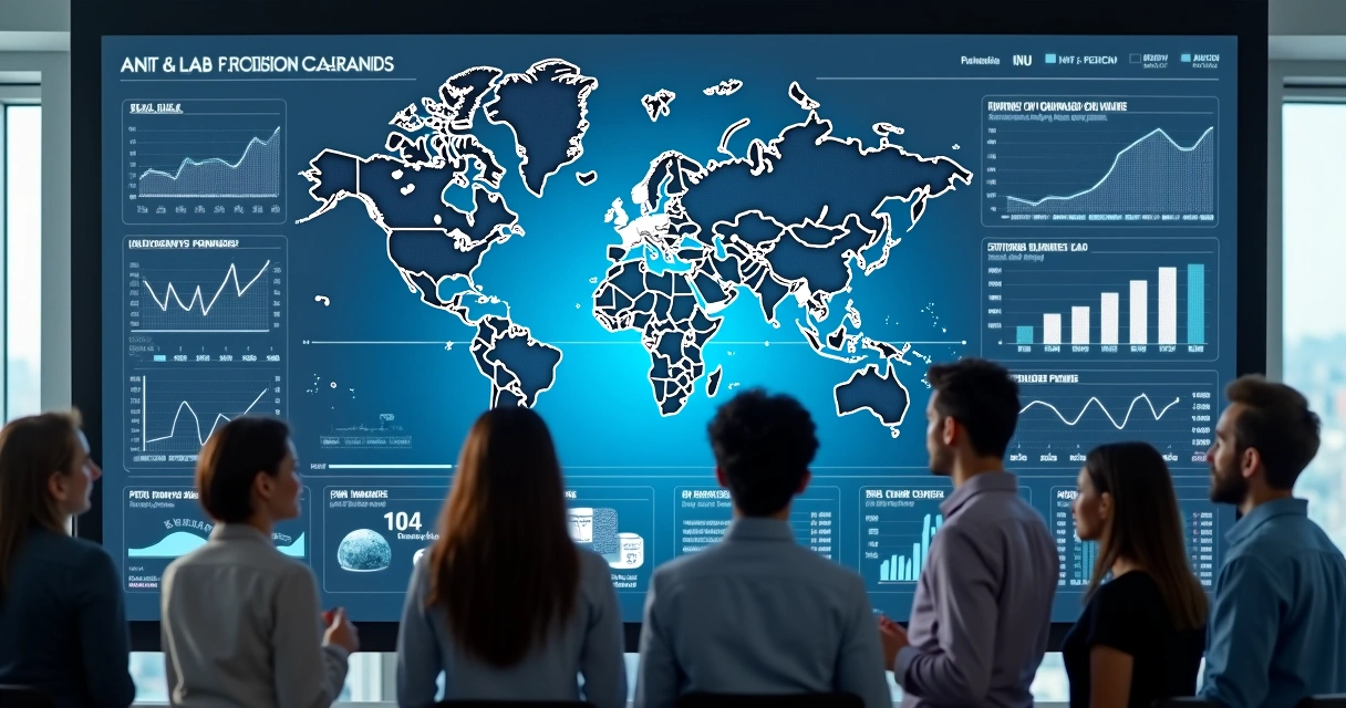 Digital dashboard monitoring sugar market risk 