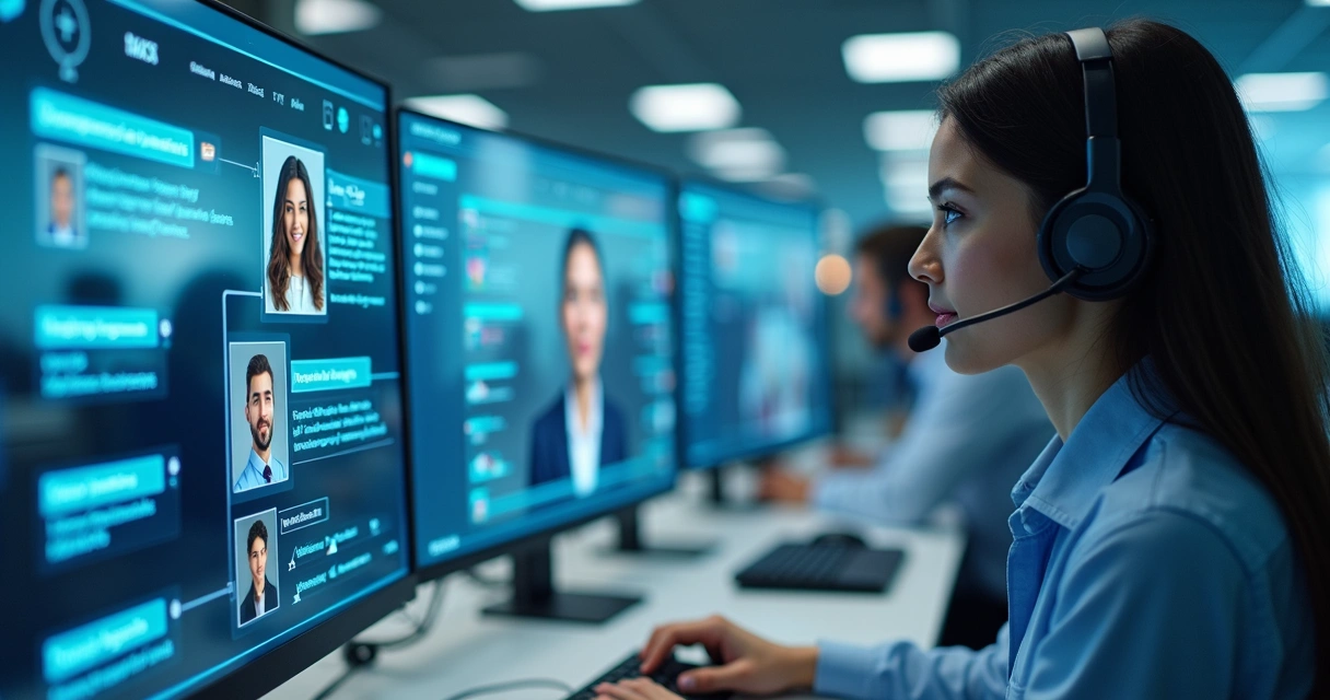 Central de atendimento automatizada com IA 