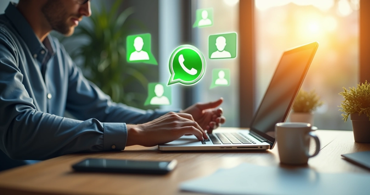 Suporte automatizado respondendo dúvida de cliente no WhatsApp 