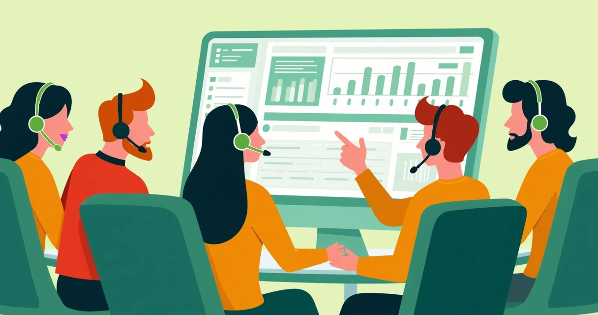 Equipe de suporte humano auxiliando usuário em plataforma de checkout 