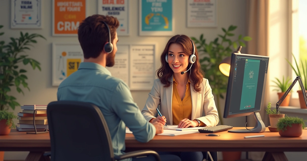 Atendimento humanizado de CRM brasileiro para pequenas empresas 