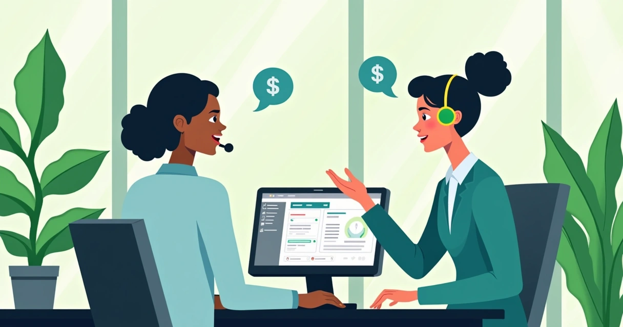 Profissional de suporte HyperCash prestando atendimento personalizado por chat para empreendedor digital 