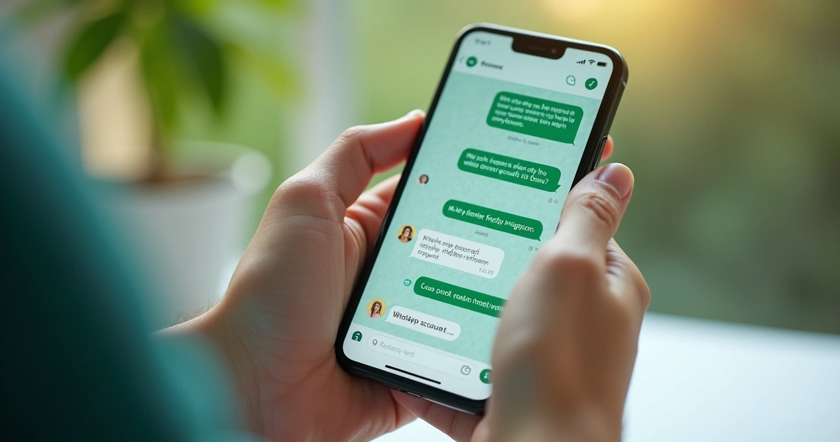 Atendimento de suporte ao cliente via WhatsApp sobre transferência de conta Instagram 