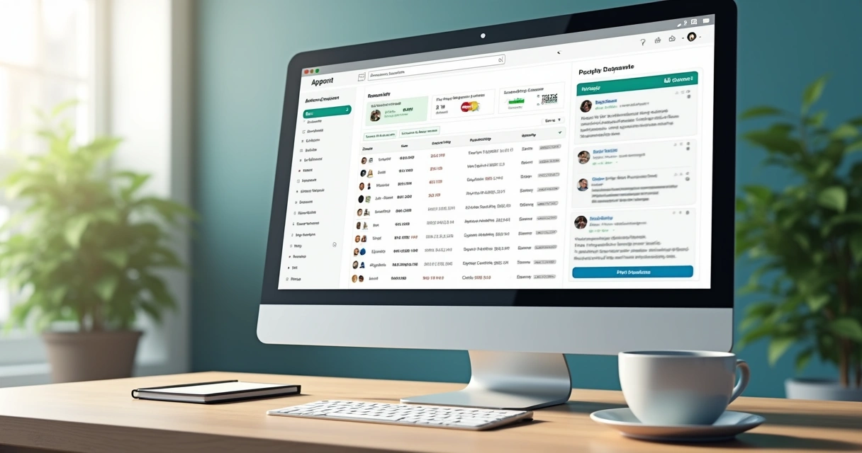 Painel de suporte com pedidos e chat ao vivo. 
