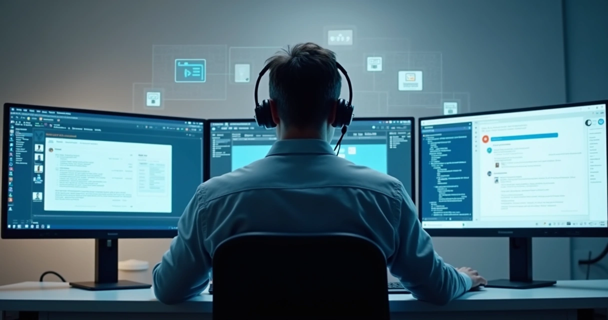 Especialista atendeu chamado remoto de tecnologia 