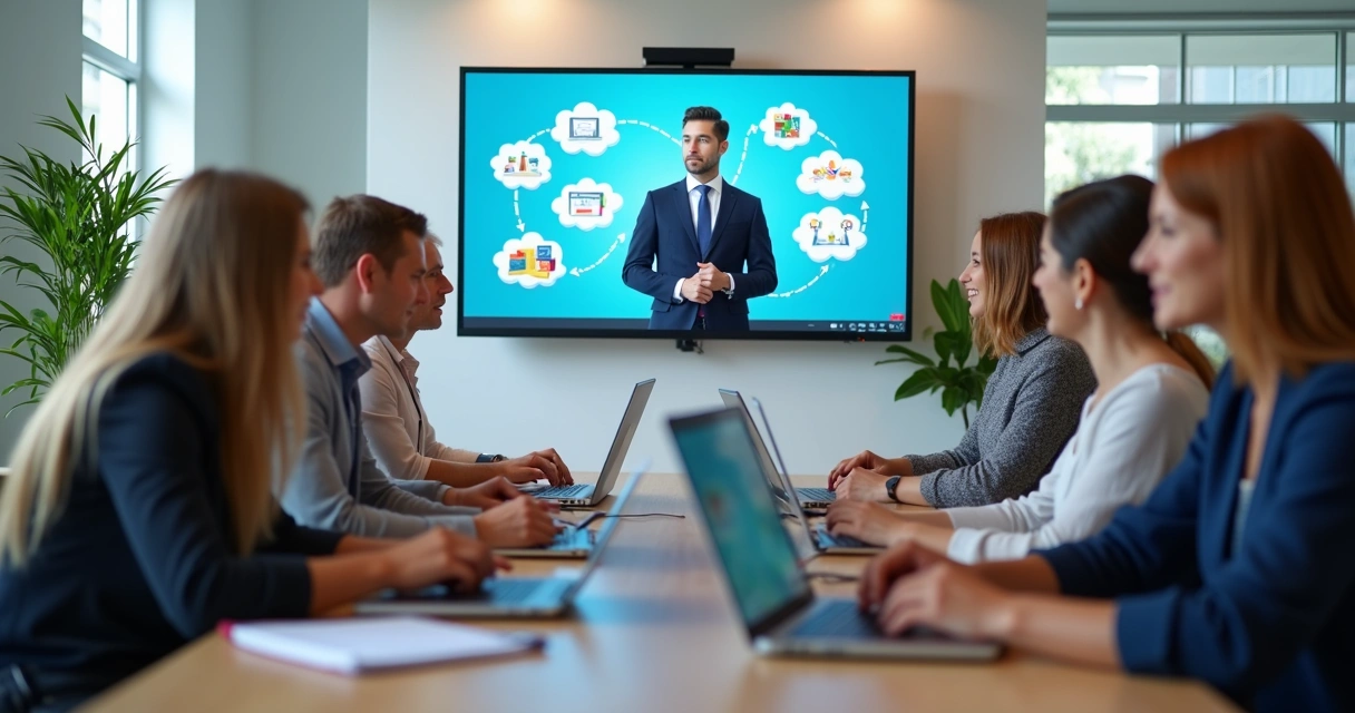 Treinamento de franqueados em ambiente digital 