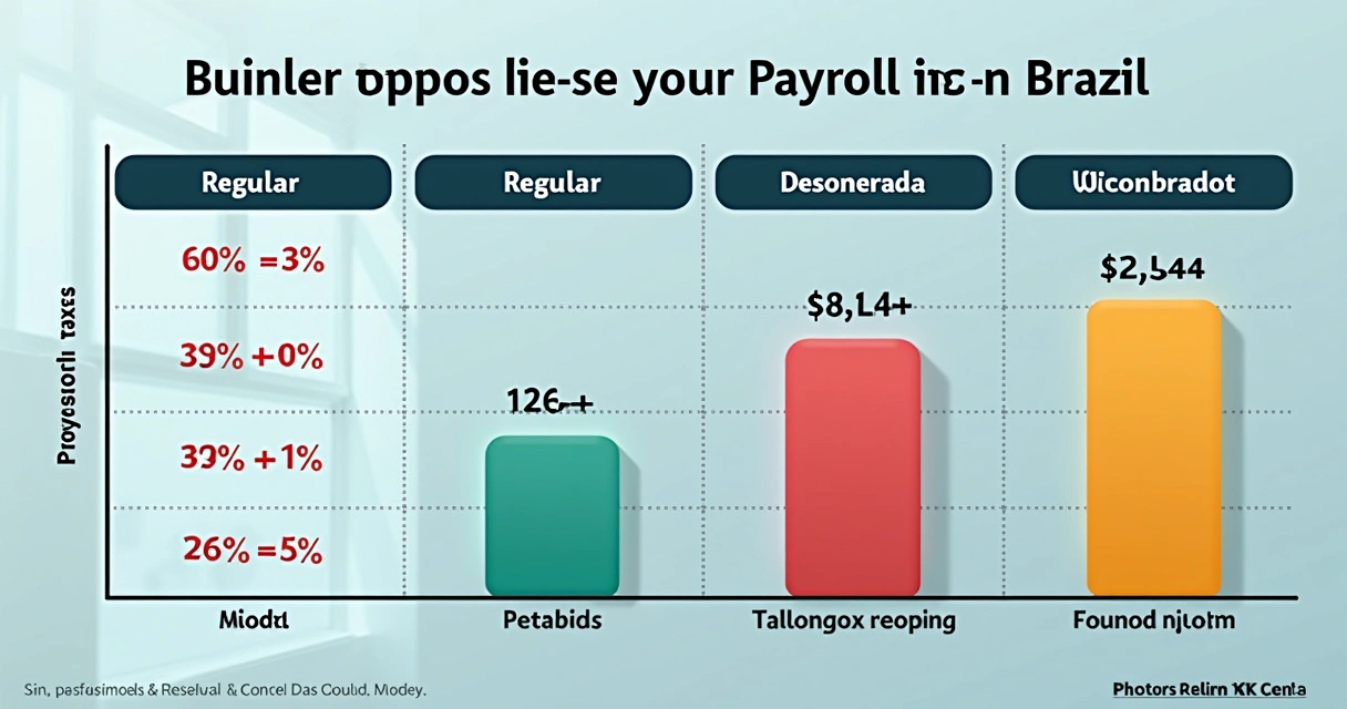 Quadro com exemplos de desoneração da folha salarial 