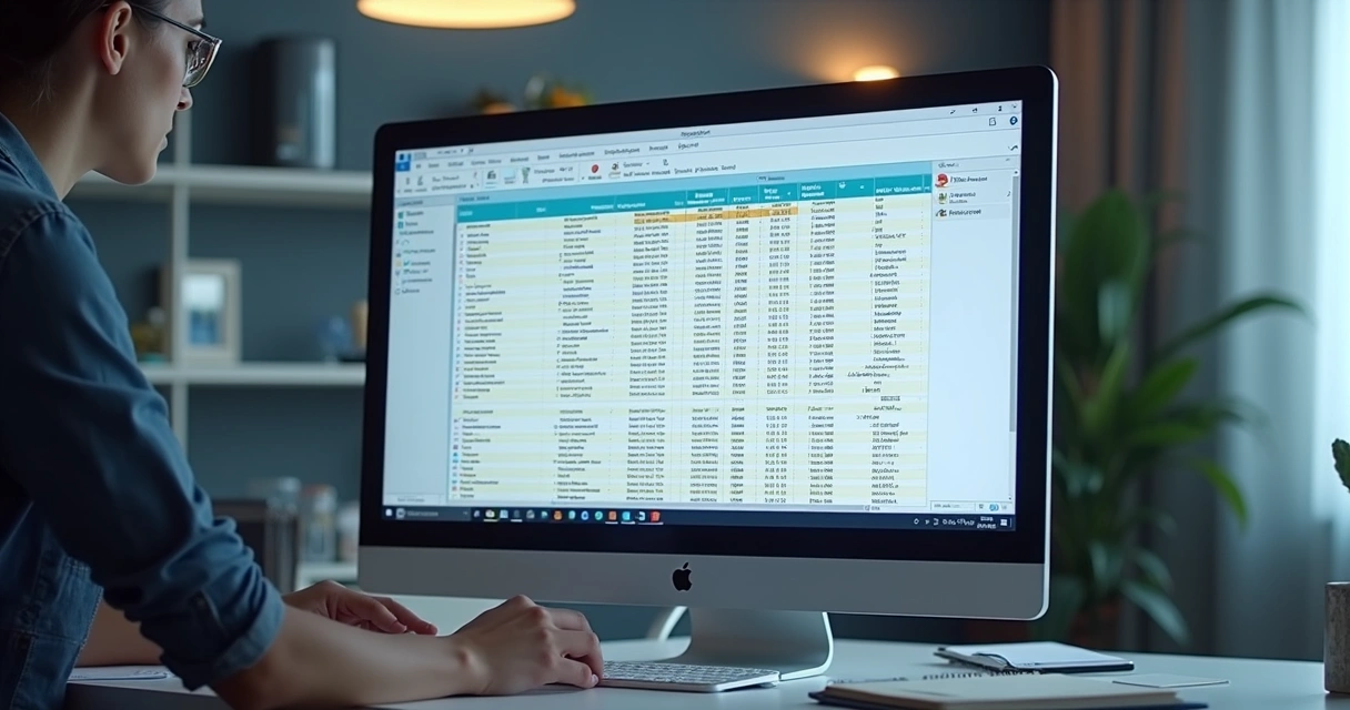 Tabela NCM digitalizada em tela de computador 