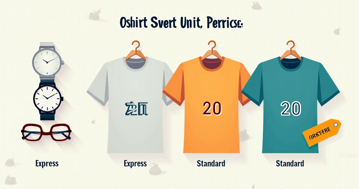 Tabela de preços serviço 24 horas camisetas SP 