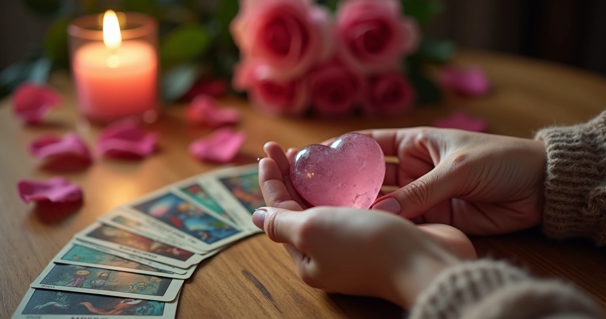 Cartas de tarot espalhadas sobre uma mesa