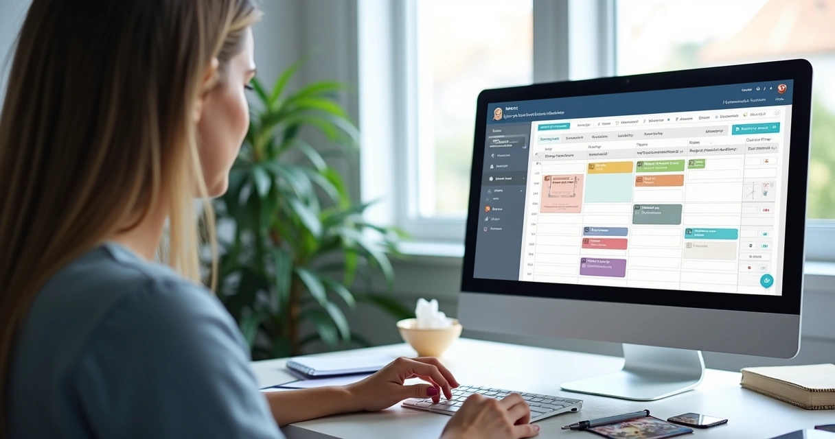 Calendar and client dashboard for a tarot reading business 