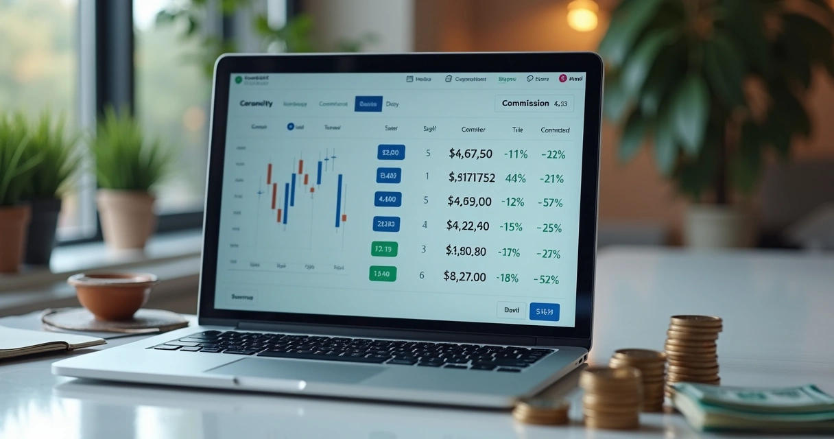 Simulação de taxas e comissão em vendas online 