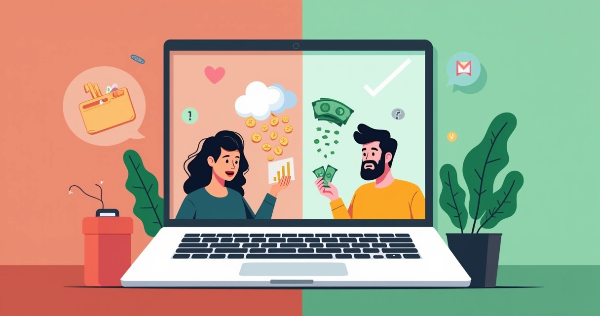 Ilustração comparando taxas de gateways de pagamento 