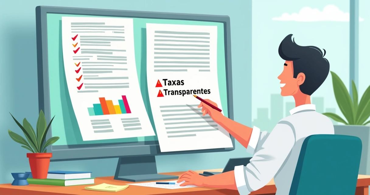 Comparação de taxas em plataforma de dropshipping 